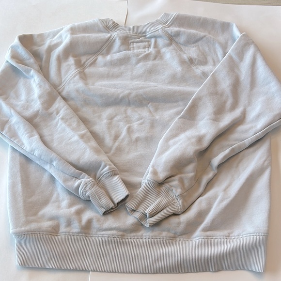 American Eagle Floral Navy Sweater - Picture 3 of 3